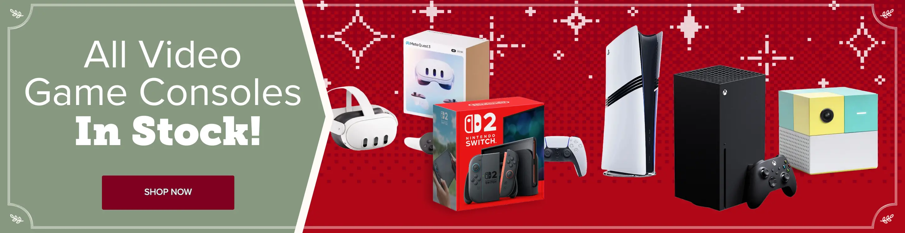 All Video Game Consoles In-Stock