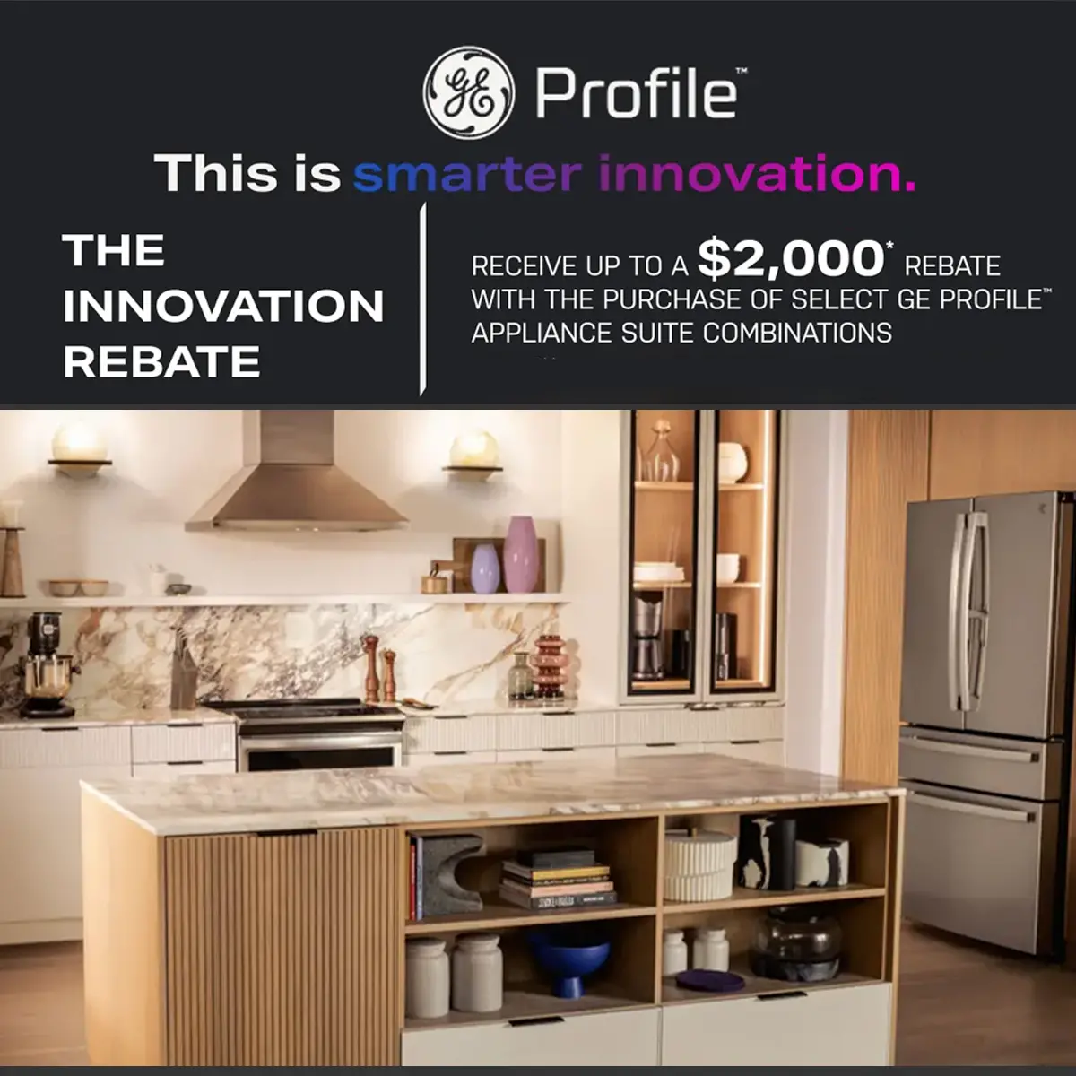 With these savings, your dream kitchen can be a reality today.