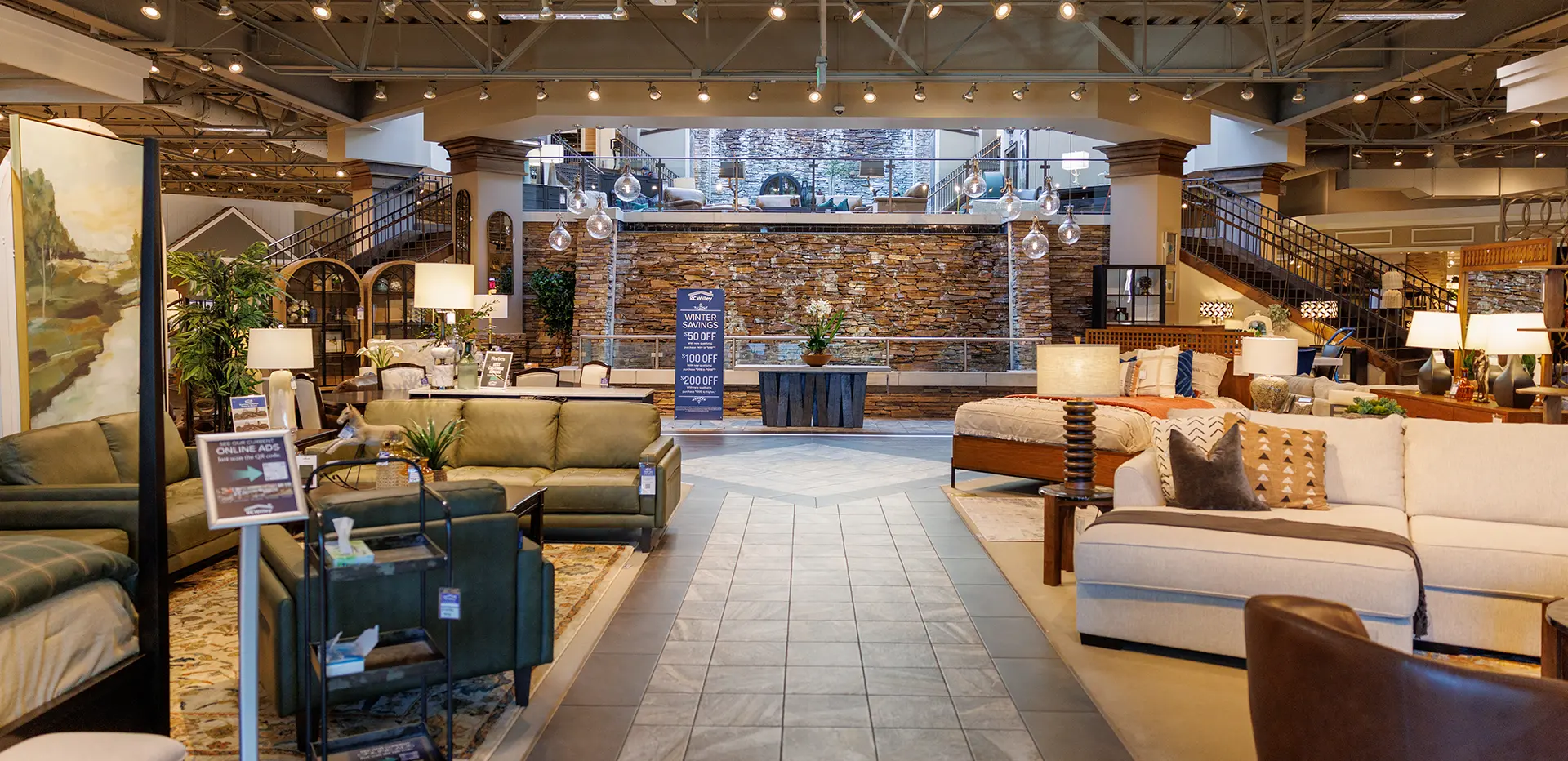 Entryway of RC Willey Draper Store