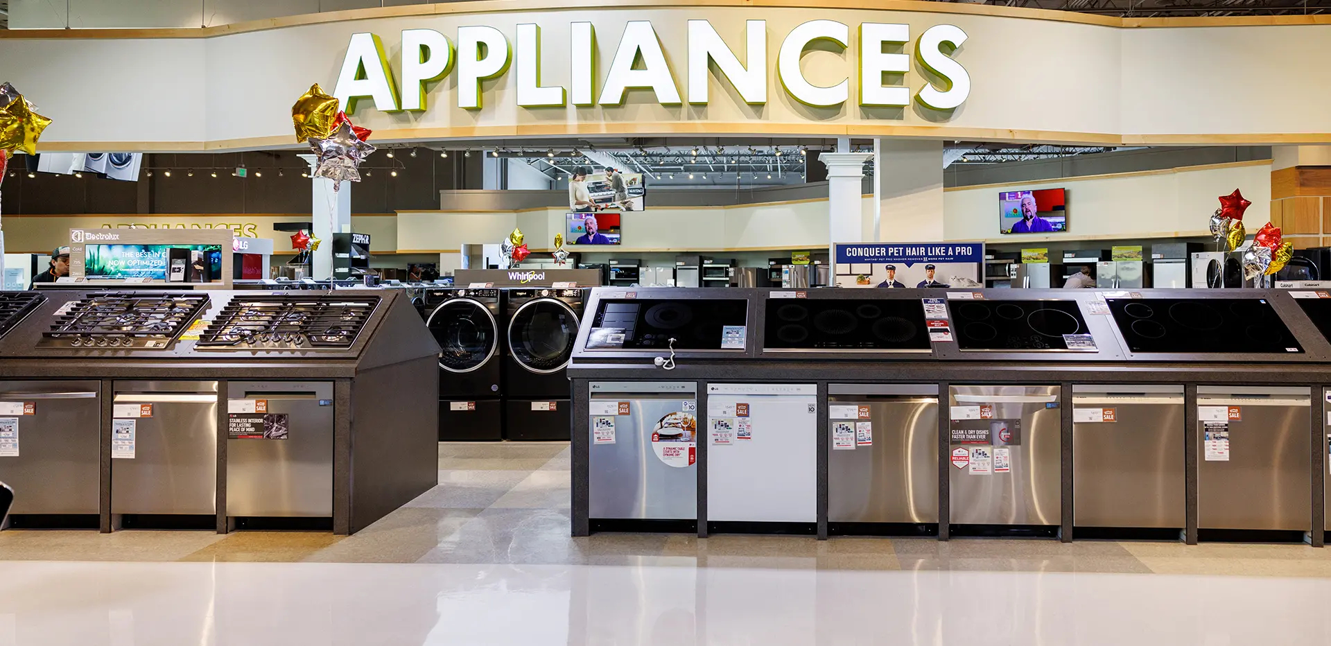 Appliances at RC Willey Draper Store