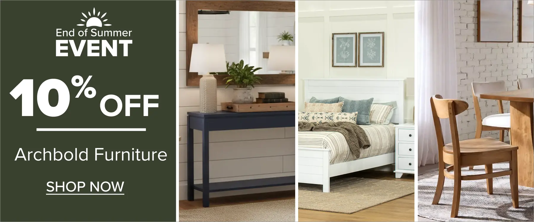 Get 10% off Archbold Furniture