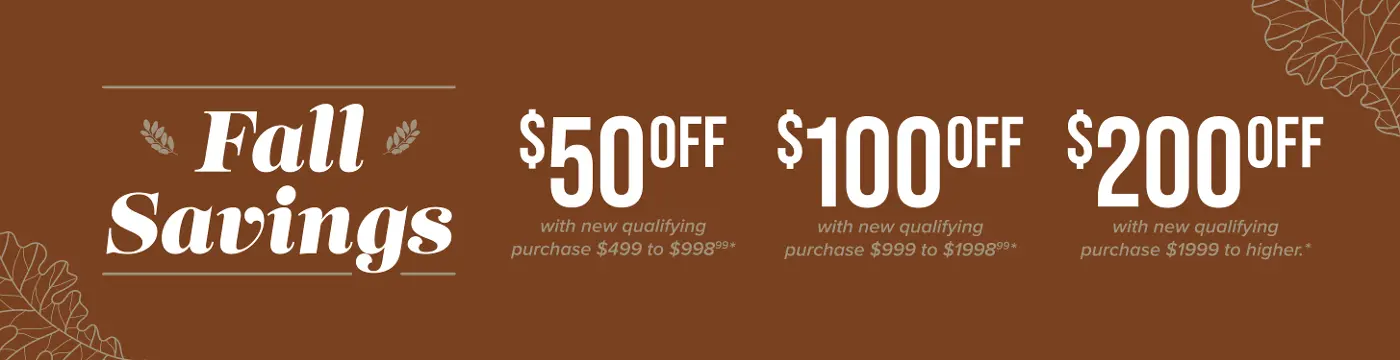 Get up to $200 off with qualifying purchase