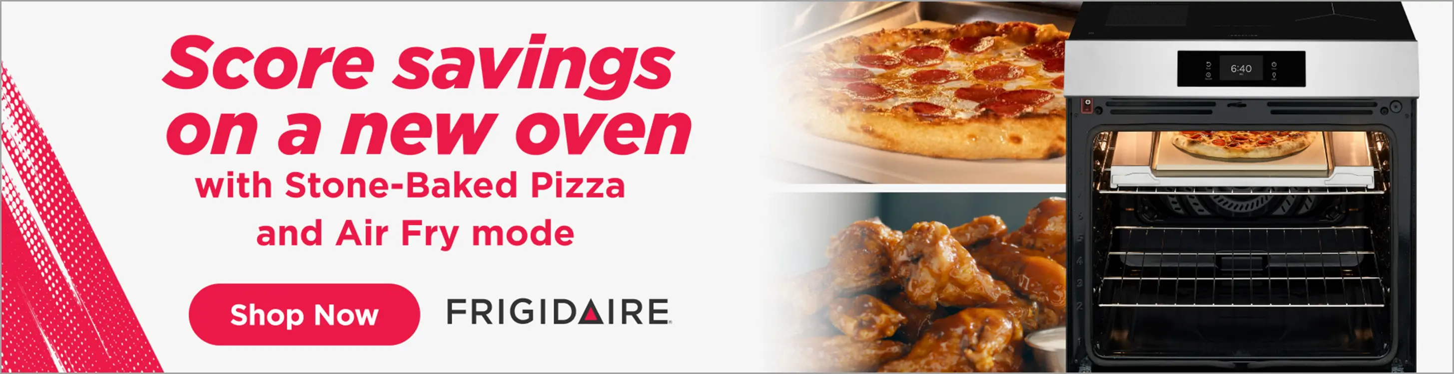 Score savings on a new oven