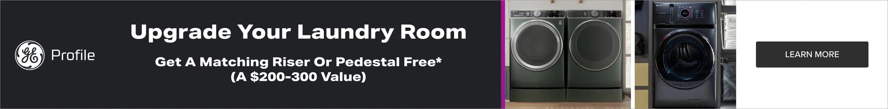 Get a matching riser or pedestal Free. See store for details.