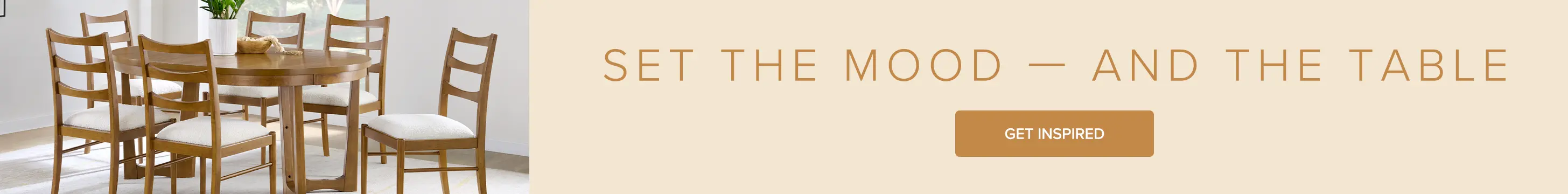 Set the mood and the table! Get Inspired!