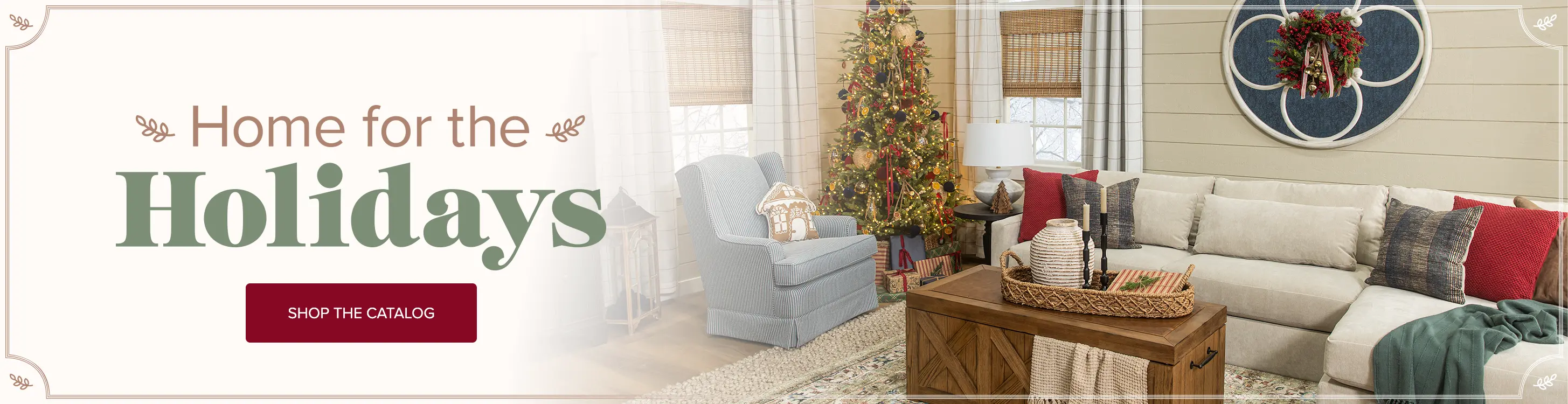 Home for the Holidays shop the Catalog