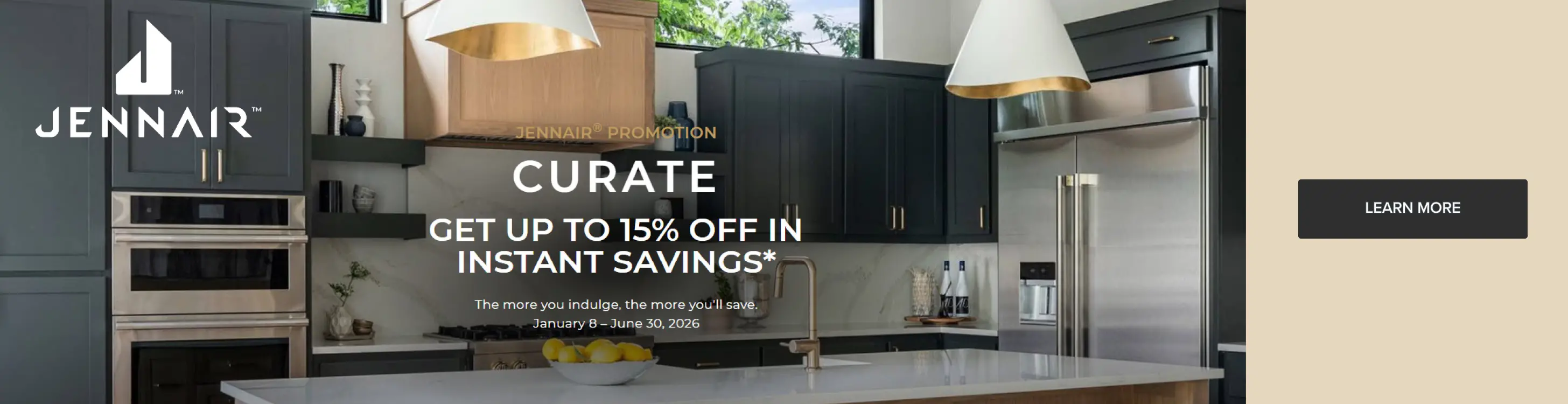 Get up to 15% off in instant savings.