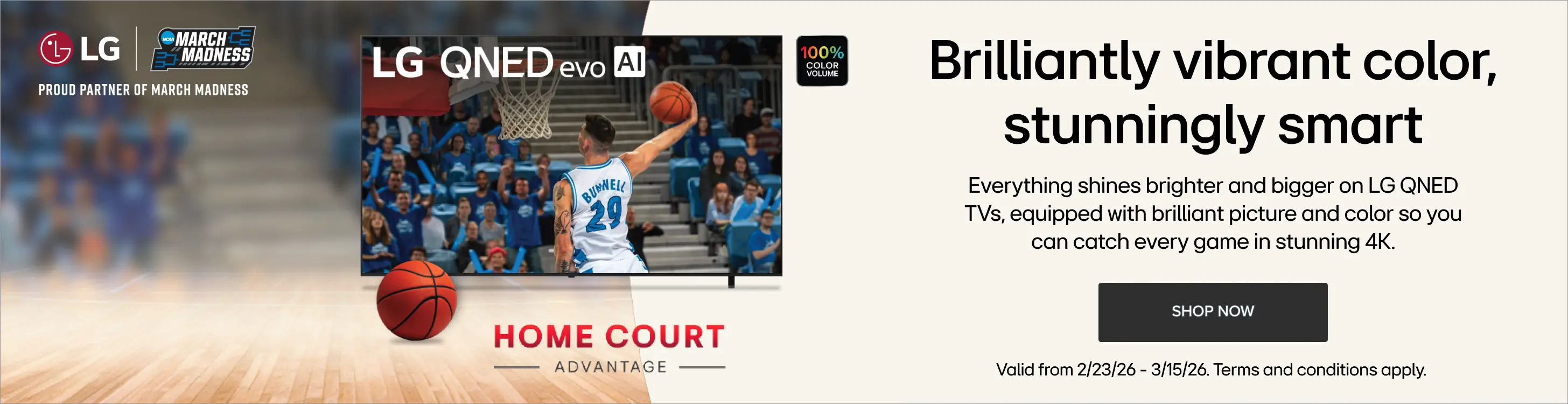 Brilliant vibrant color, stunningly smart.