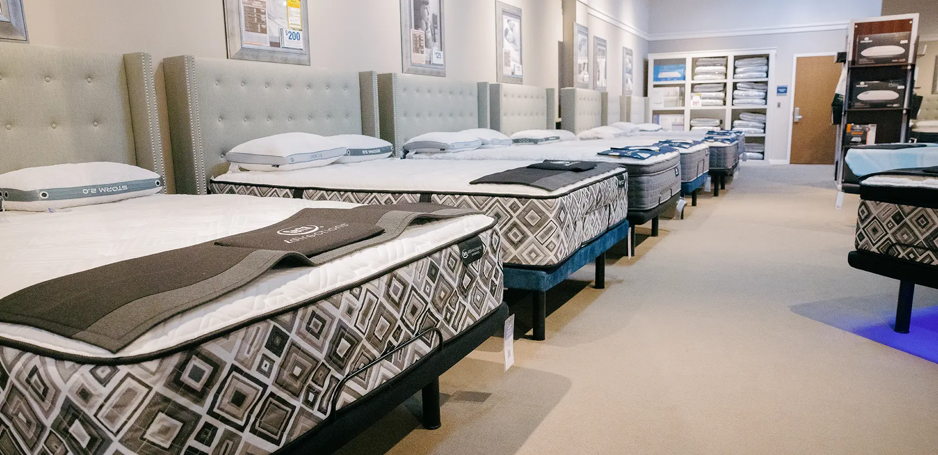 Mattresses at RC Willey Orem Store