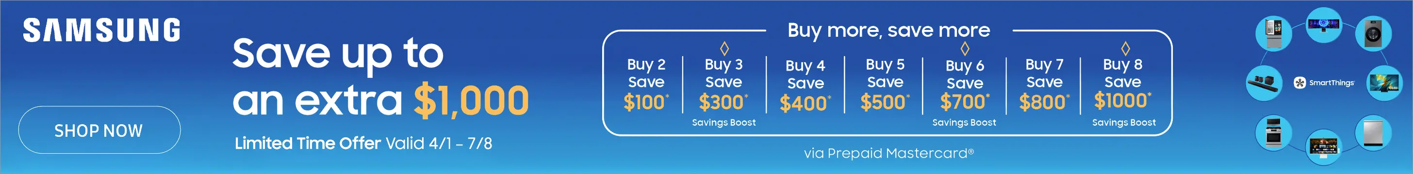 Save up to an extra $1000.