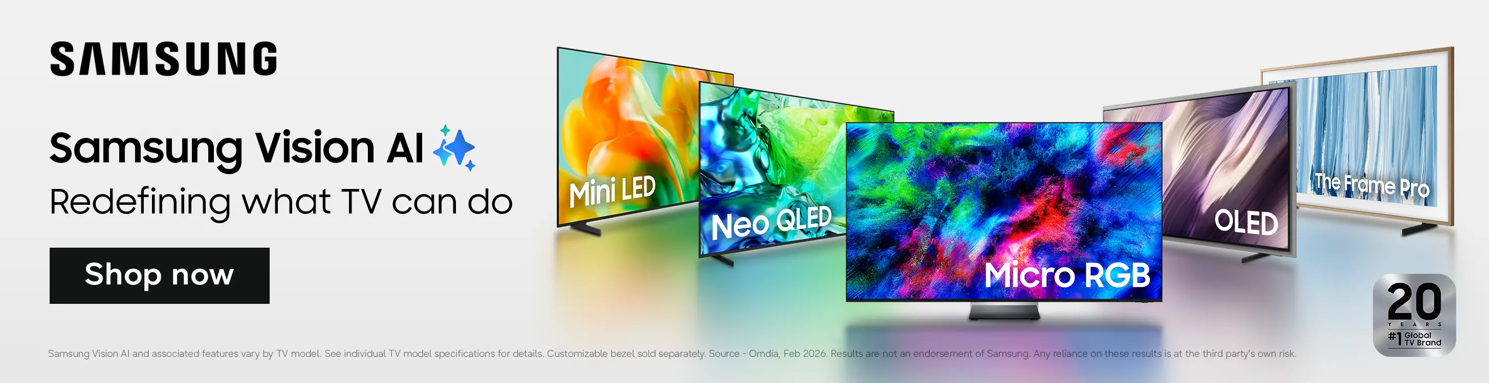 Samsung Vision AI redefining what TV can do.