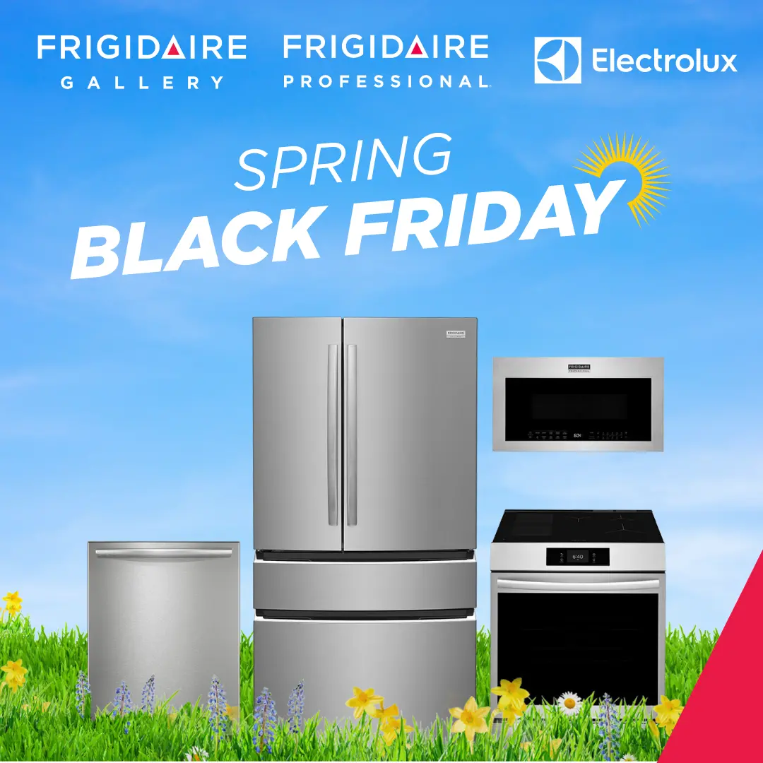 Spring brings new appliances and huge savings.