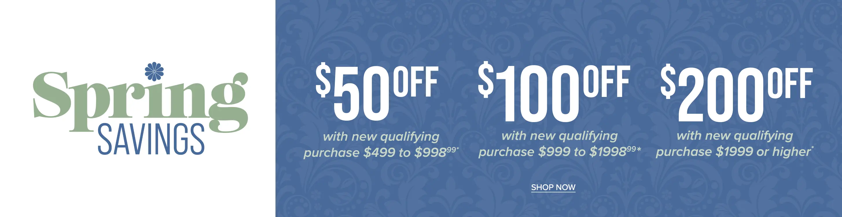 Save up to $200 with qualifying purchase