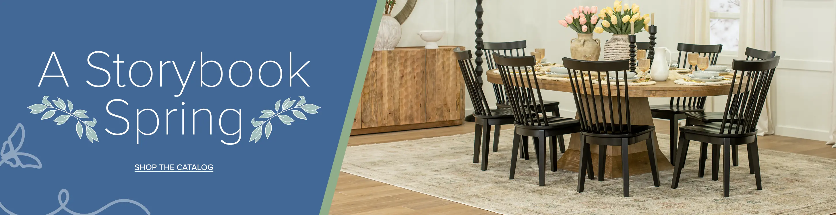 Storybook Spring Dining Room - Shop the Catalog