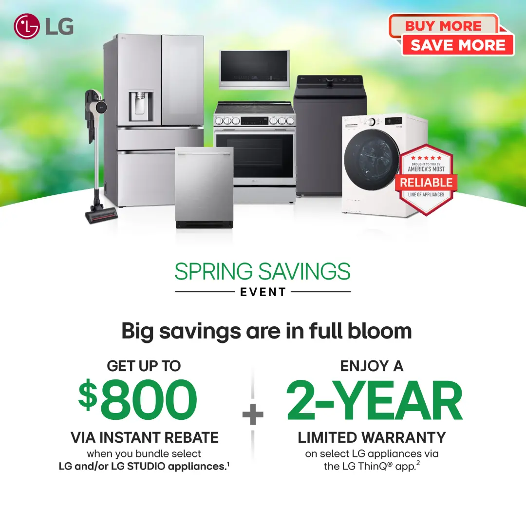 Spring is the time to bundle and save instantly.