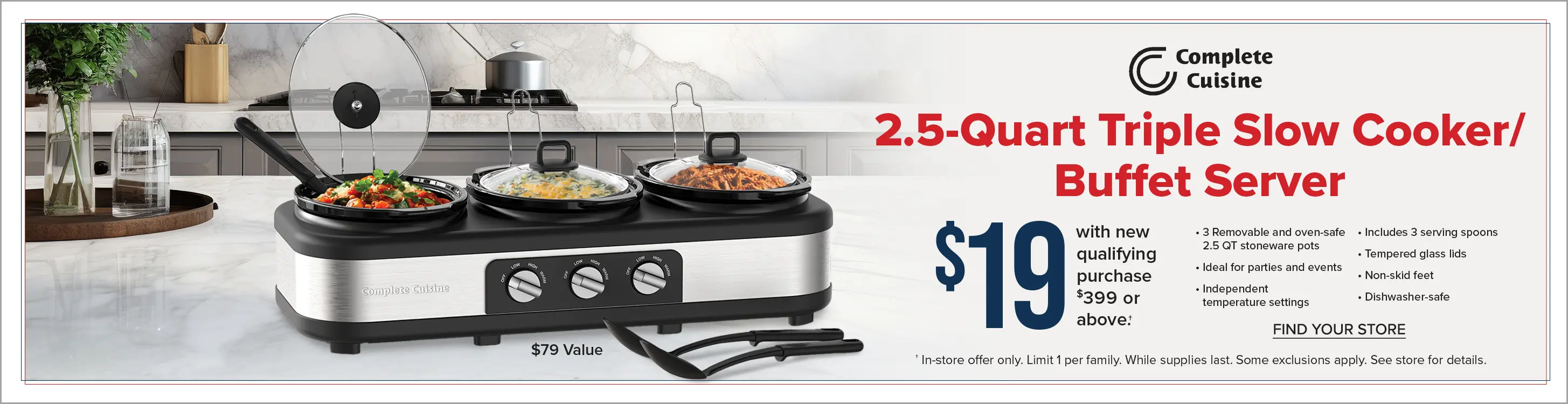 $19 with new qualifying purchase $399 or above.
