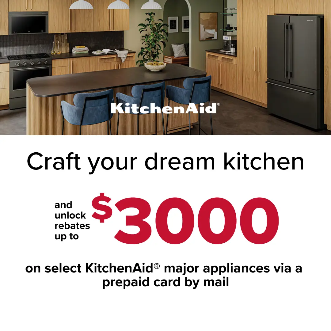 Get the kitchen you've always wanted and the savings you need.