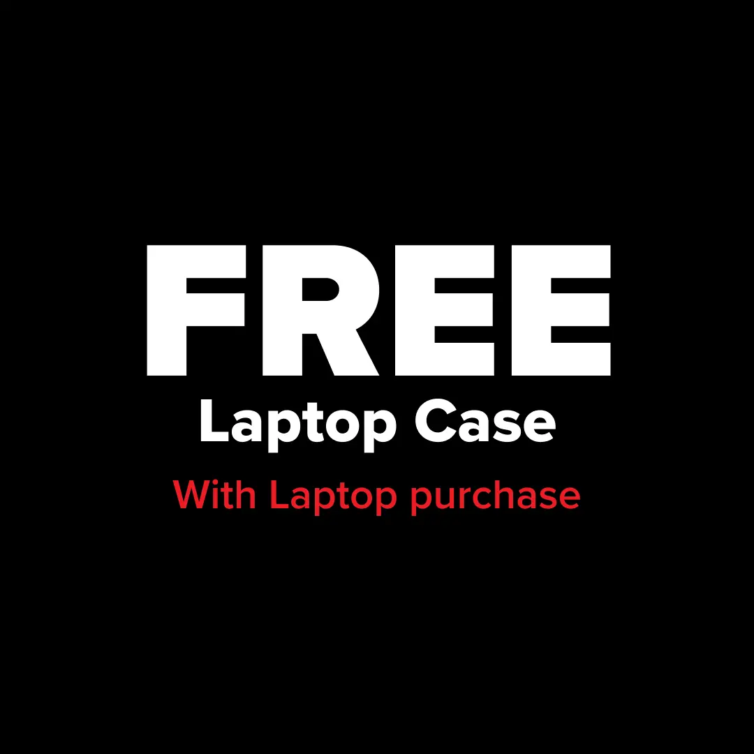 FREE Laptop Case with laptop purchase