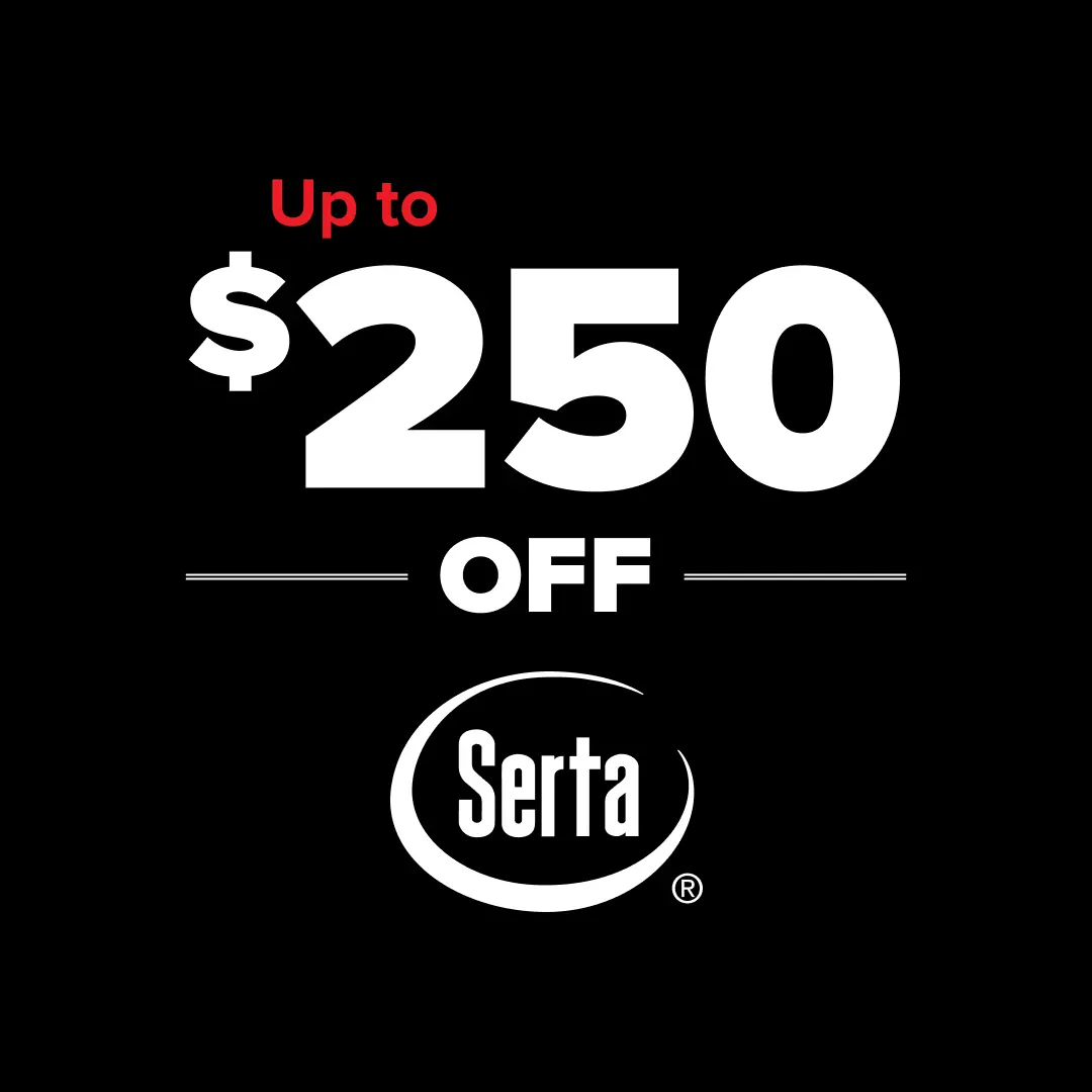 Up to $250 Off Serta Mattresses
