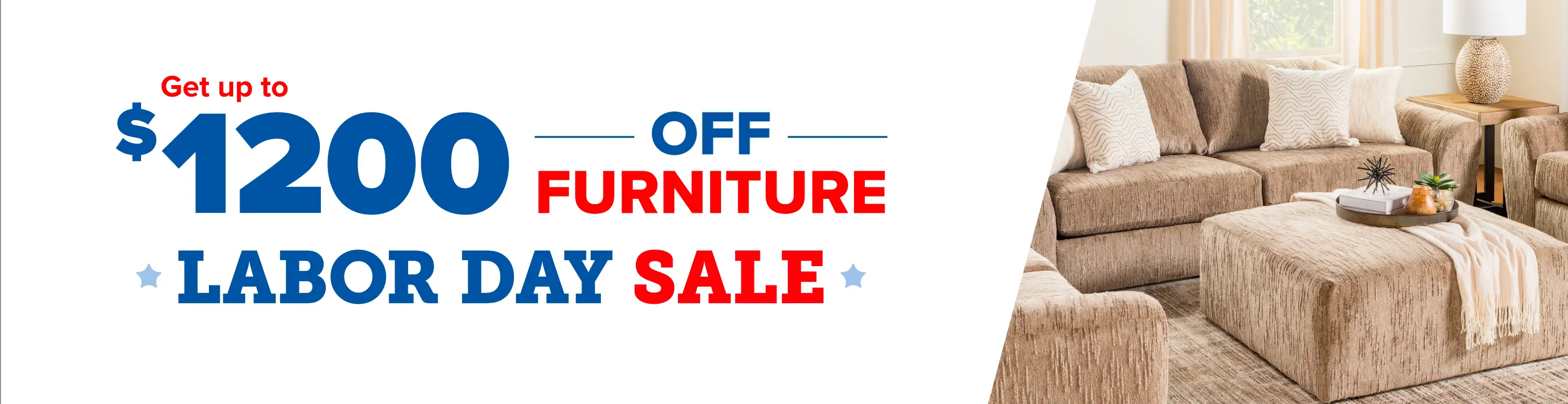 Get up to $1000 off Furniture
