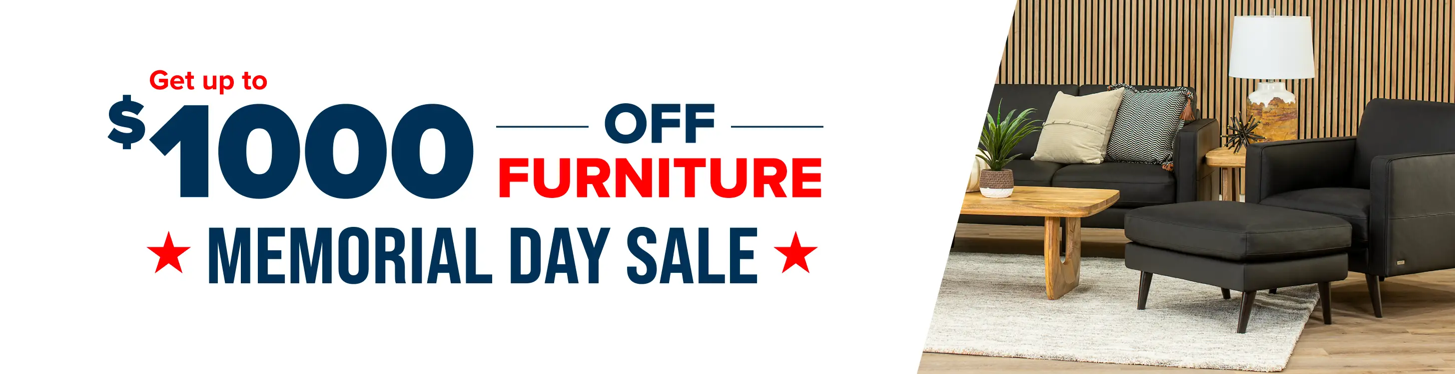 Get up to $1000 off Furniture
