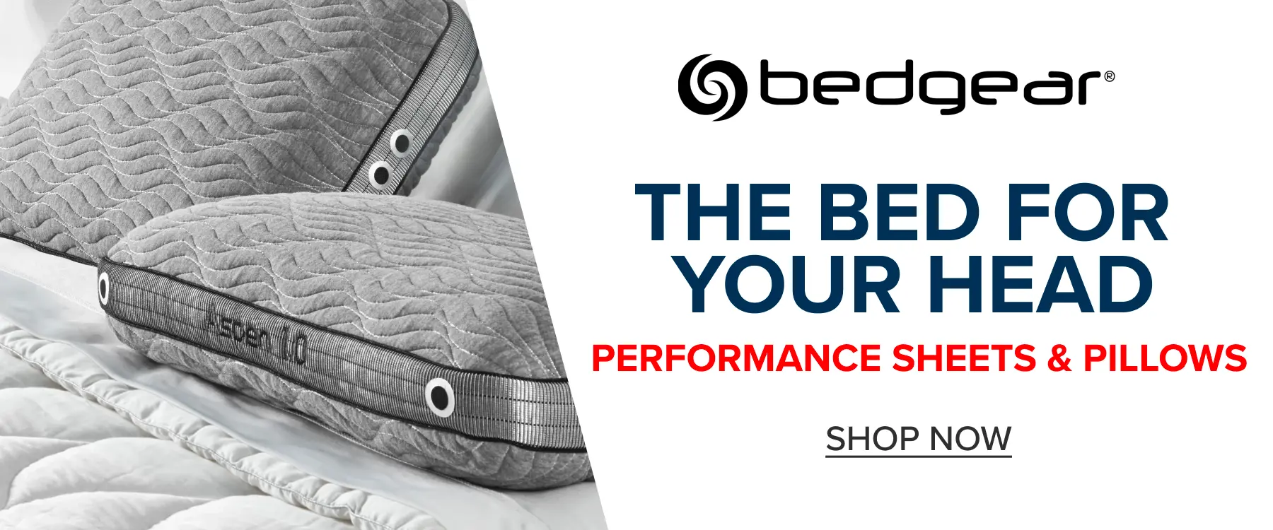 Shop BedGear performance sheets and pillows - Shop Now