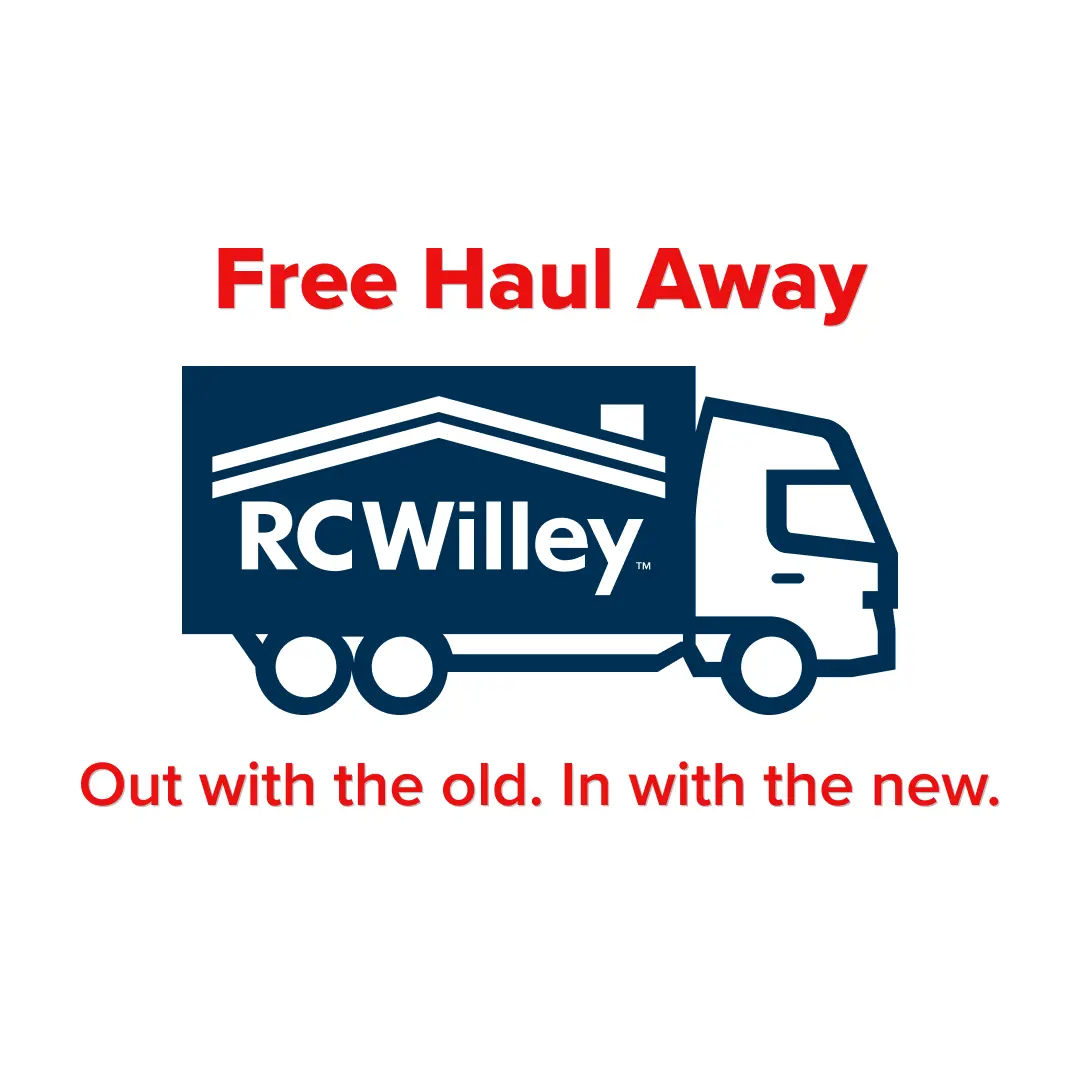 Free Haul Away - Out with the old. In with the new.