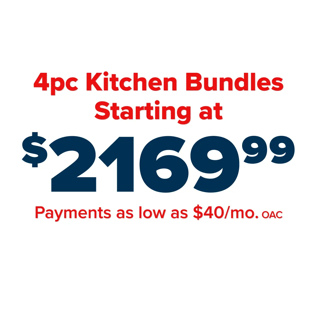 Up to $4600 Off Kitchen Appliance Bundles
