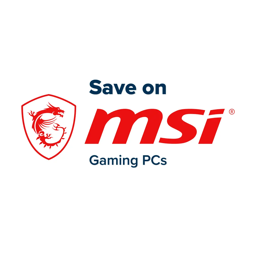 Save on MSI Gaming PCs