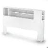 9007A1 Fusion White Full/Queen Bookcase Headboard (54/60 Inch) - South Shore