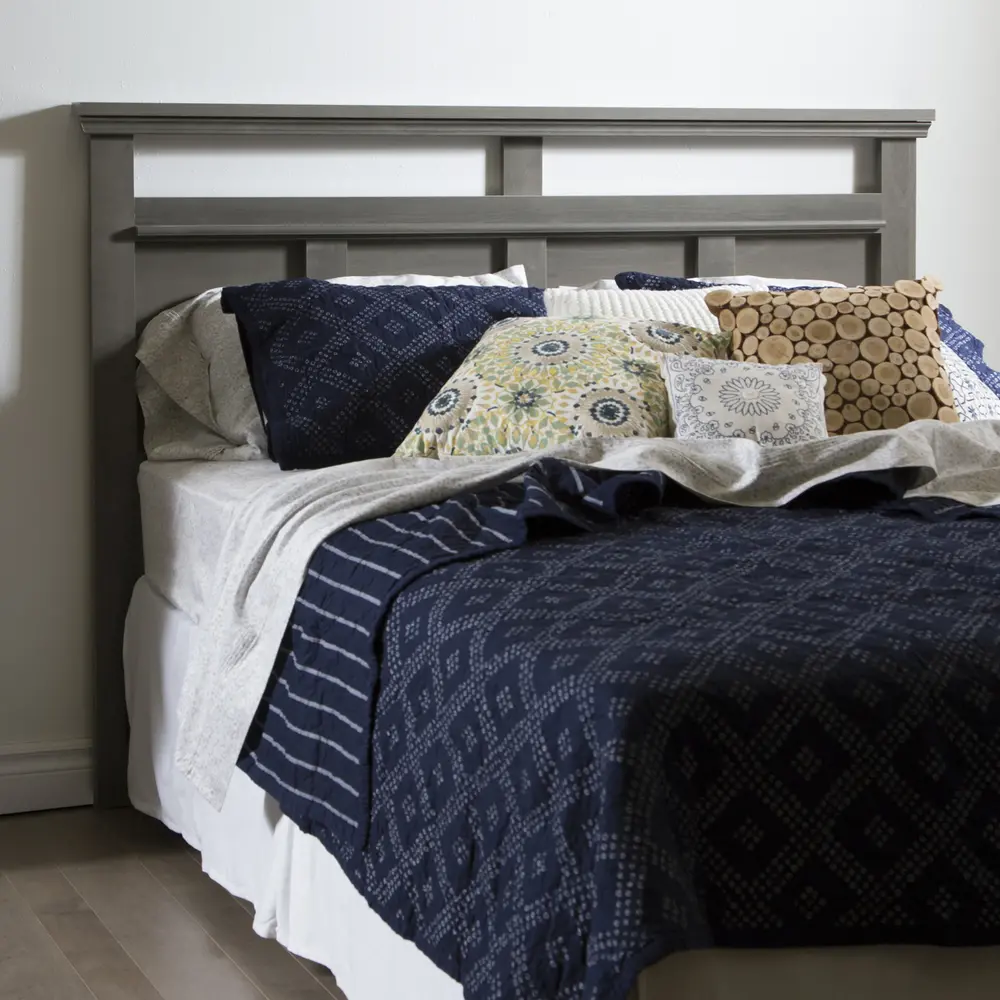9041256 Versa Gray Maple Full/Queen Headboard (54/60 Inch) - South Shore-2