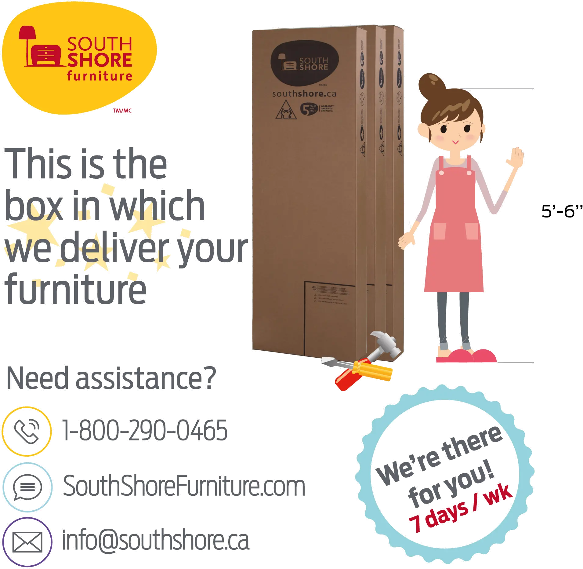 10039 White Mates Full Bed with Bookcase Headboard - South Shore-4