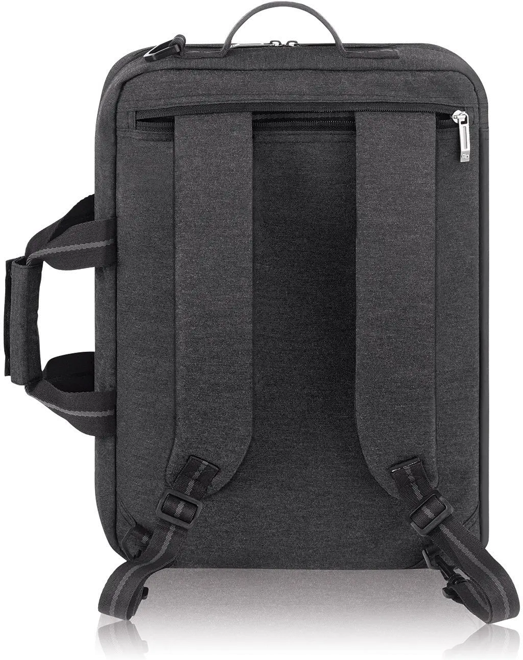 UBN310-10 SOLO 15.6 Inch Laptop Hybrid Briefcase Backpack - Gray -5