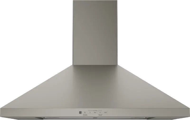 GE 30 Inch Pyramid Chimney Hood - Slate