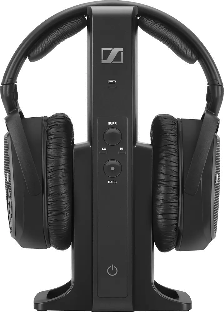 RS175,WIRELESS-RS Sennheiser RS 175 Over-the-Ear Wireless Headphone System - Black-1