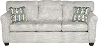 WALSOF Wall St. Ivory Sofa
