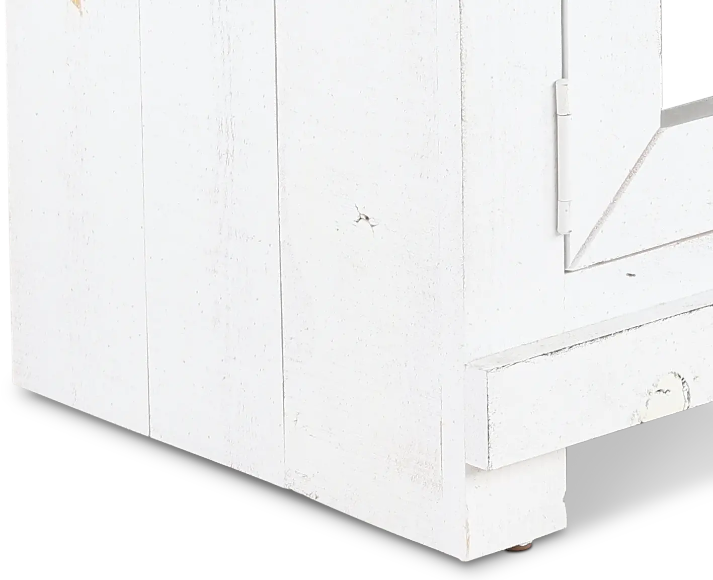 Willow Distressed White 68  TV Stand-6