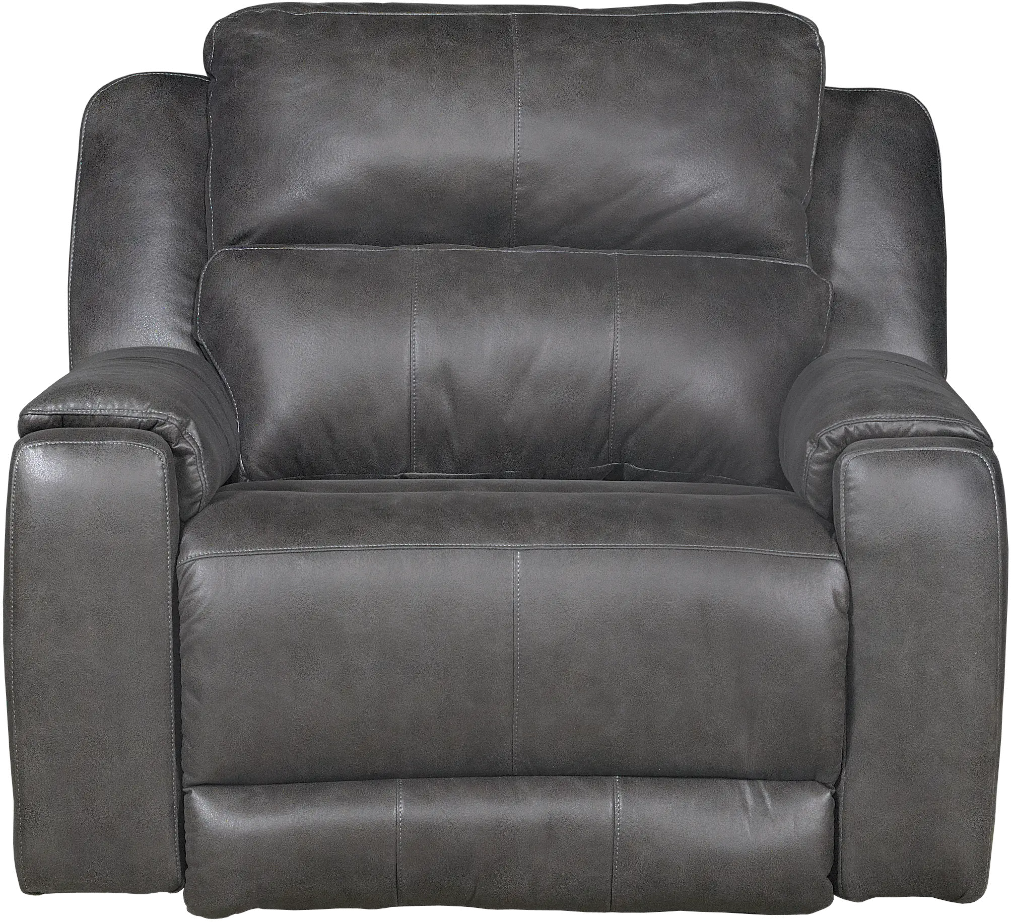 Dazzle Slate Gray Power Recliner-1