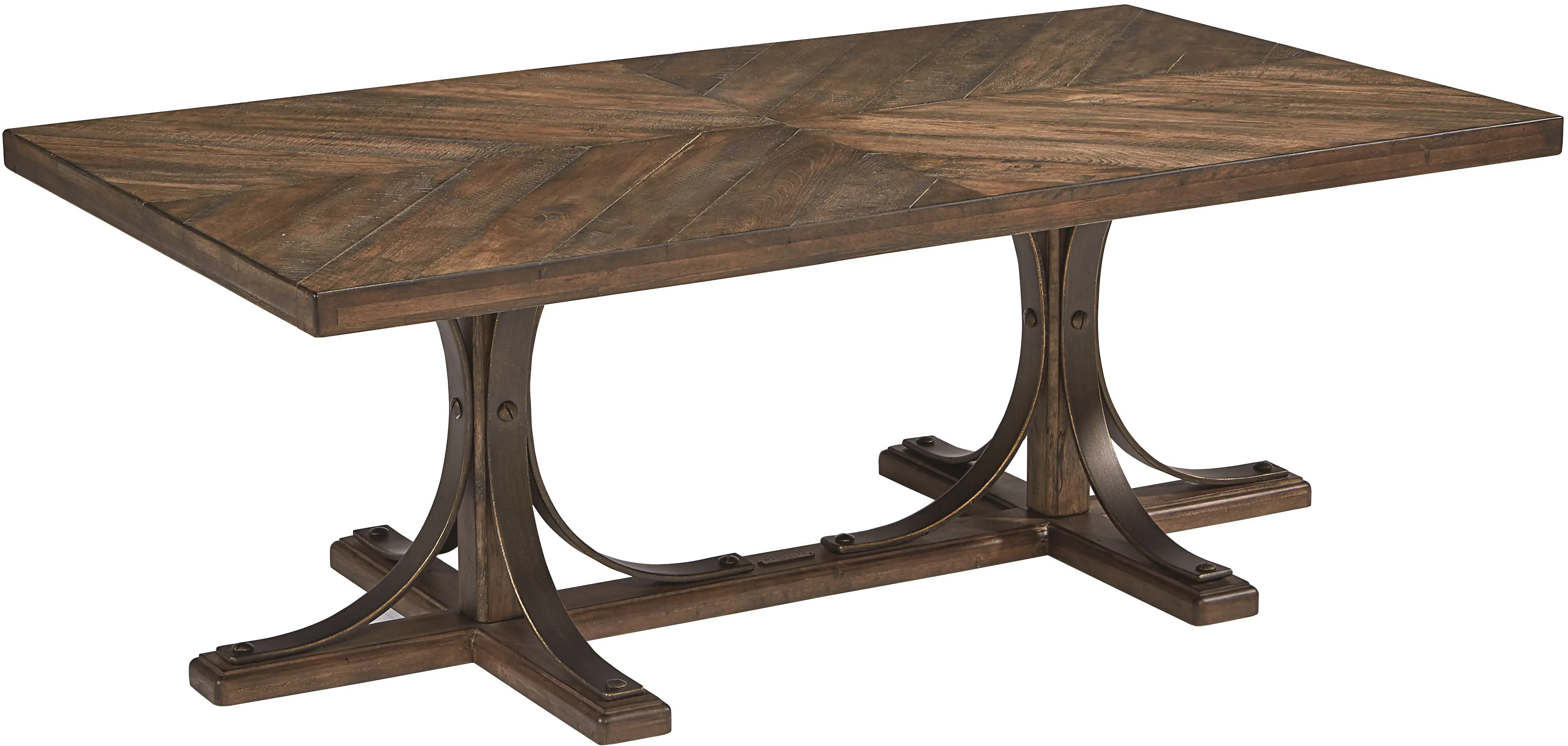 4020201H Magnolia Home Furniture Traditional Shop Floor Coffee Table-1