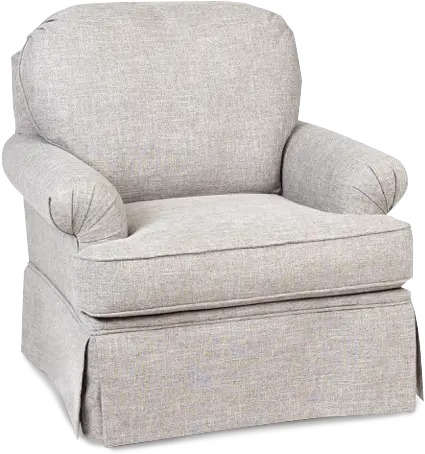 Paradigm Beige Swivel Glider Accent Chair-1