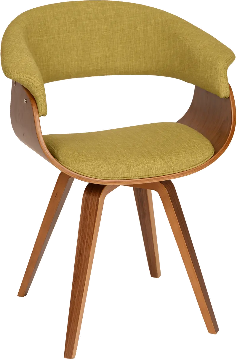 Green/ Walnut Dining Chair - Summer
