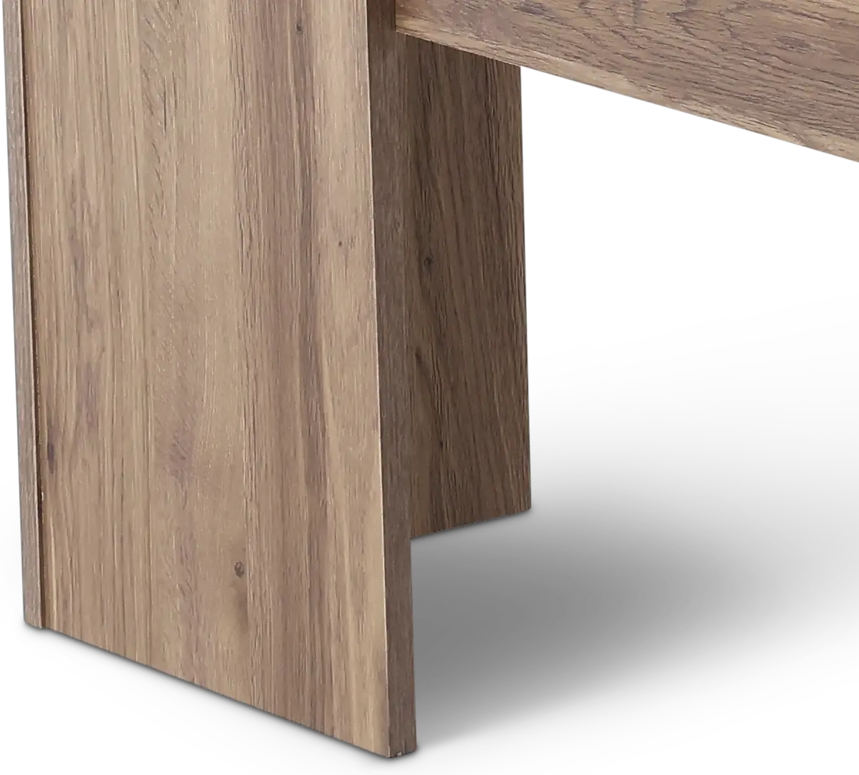 Harbor View Brown L Shaped Computer Desk with Hutch-7