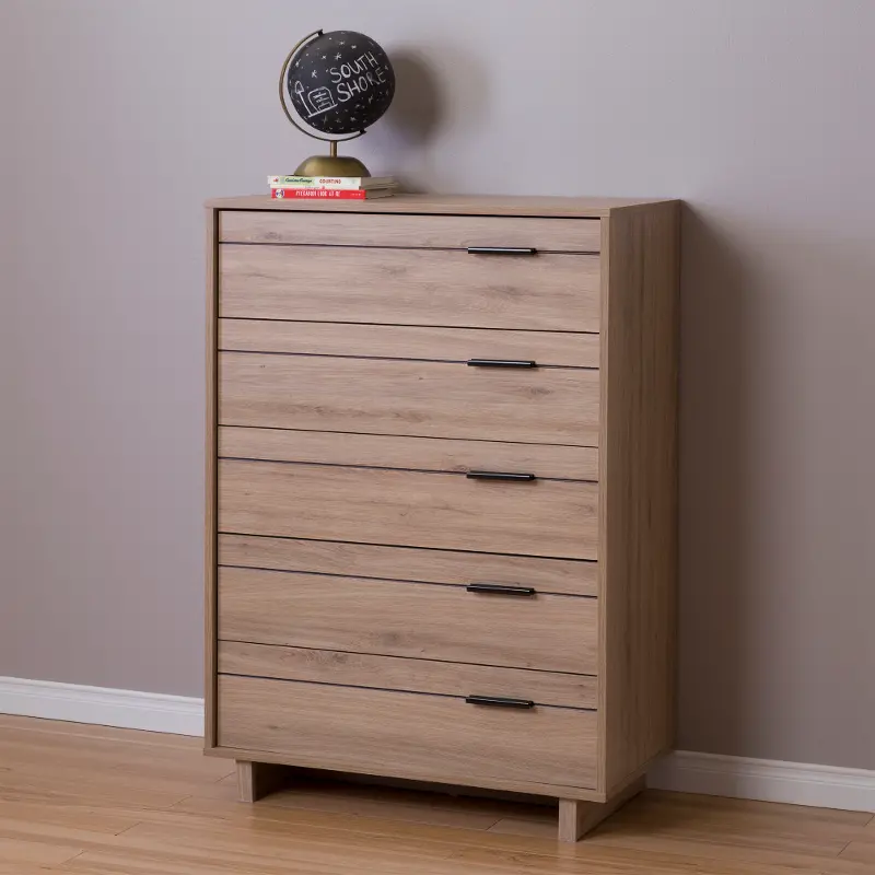 Fynn Rustic Oak Chest of Drawers