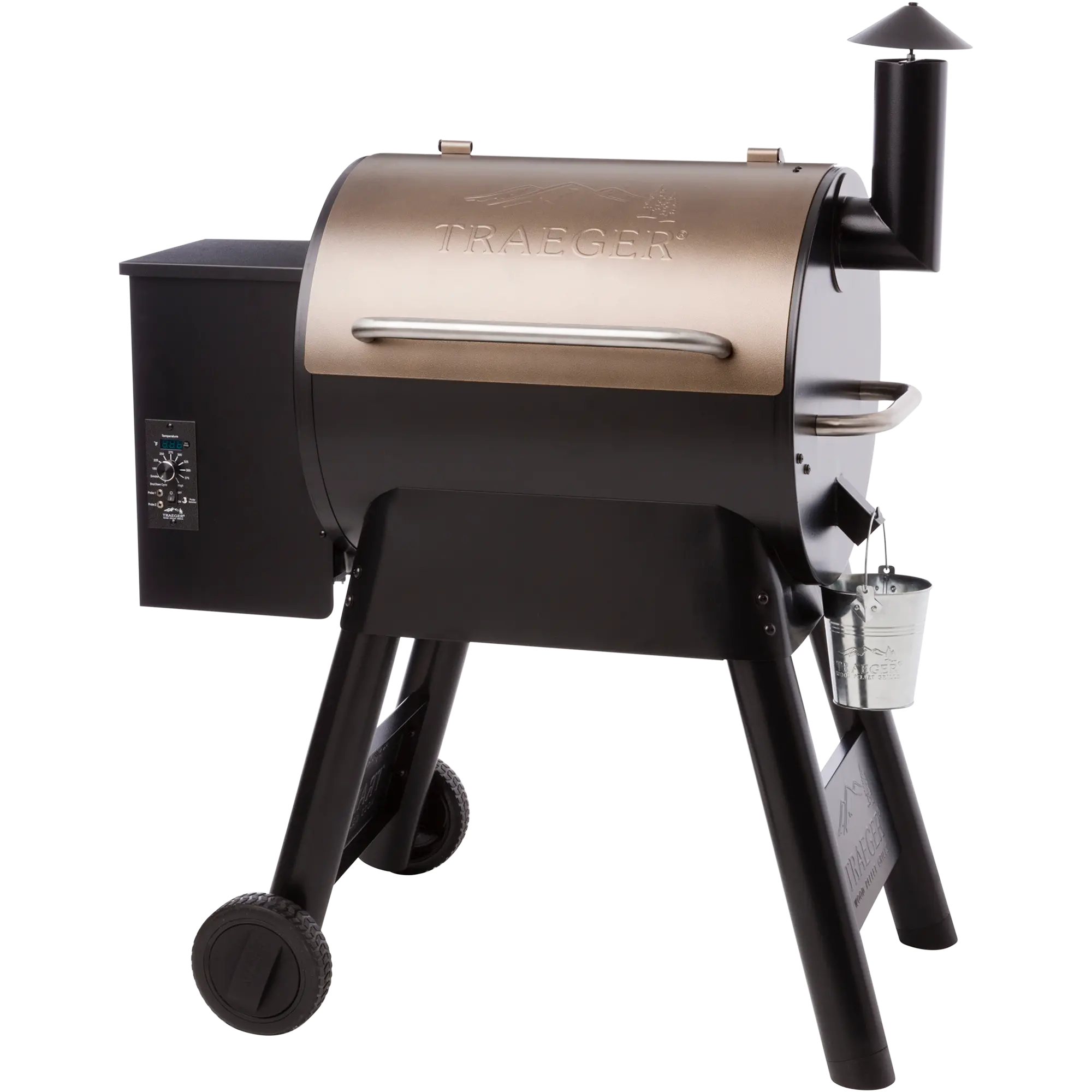 TFB57PZB,22-BRONZE Traeger Pro Series 22 Pellet Grill-13