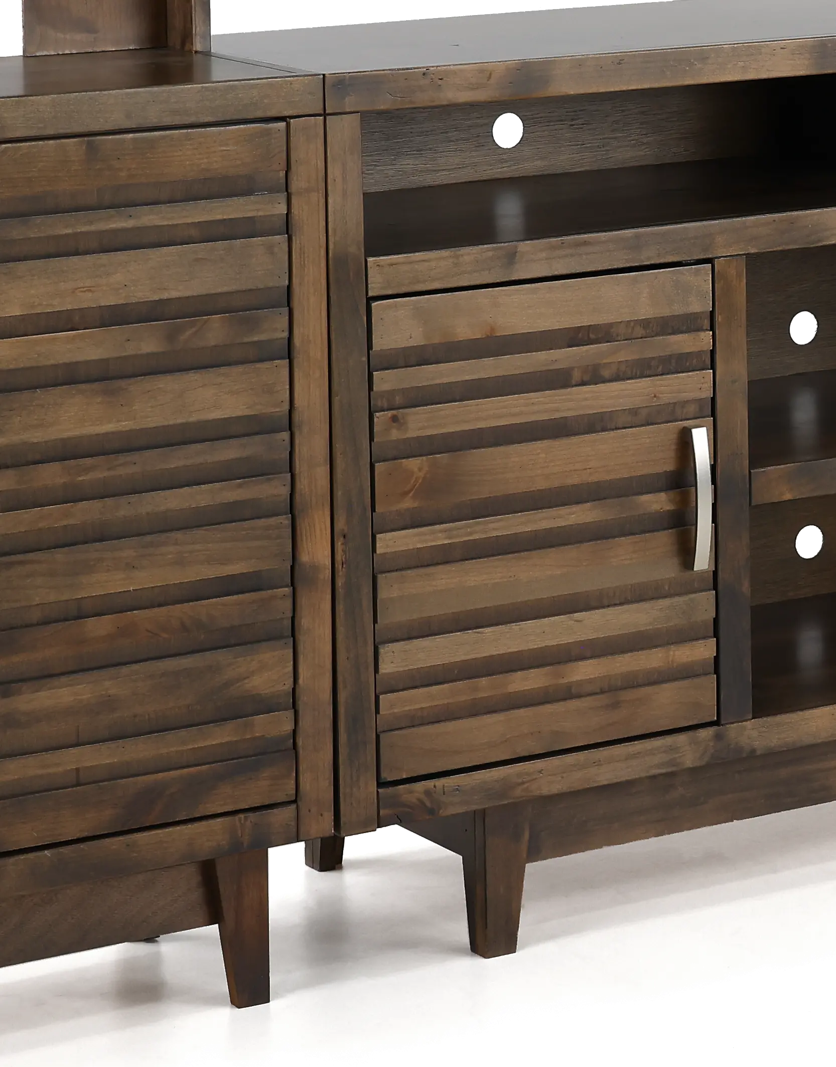 Avondale Brown 3 Piece 76  Entertainment Center-2