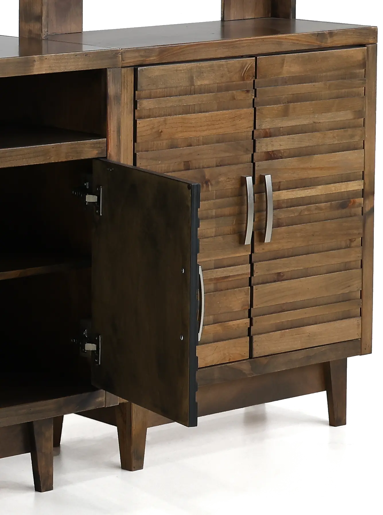 Avondale Brown 3 Piece 76  Entertainment Center-3