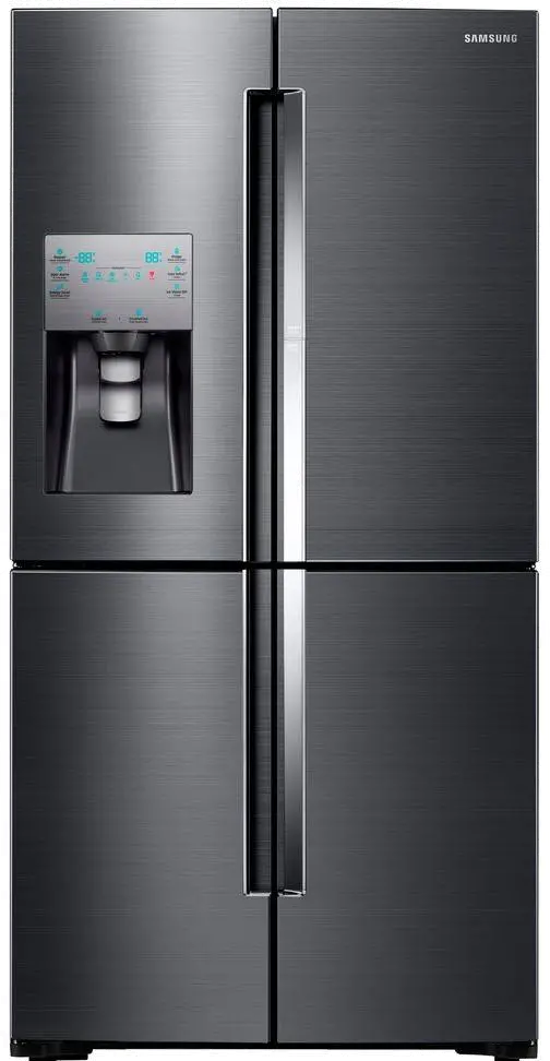RF22K9381SG Samsung 22.1 cu ft 4 door Refrigerator - Counter Depth Black Stainless Steel-1