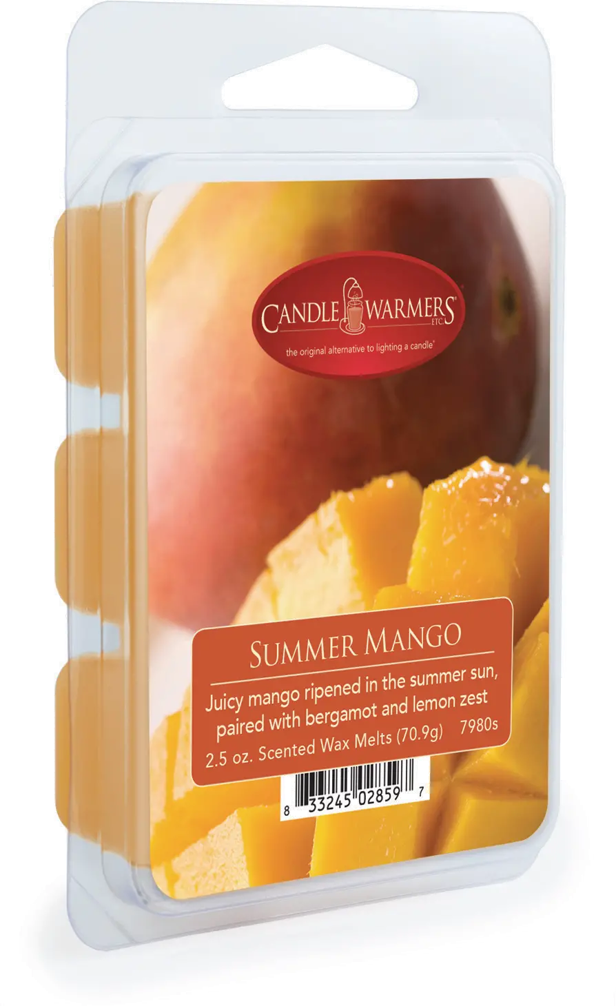Summer Mango 2.5oz Wax Melt-1
