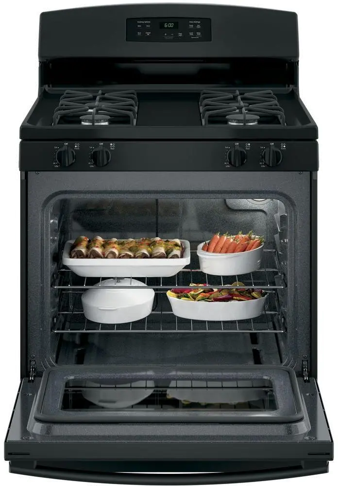 JGBS60DEKBB GE 4.8 cu ft Gas Range - Black-5