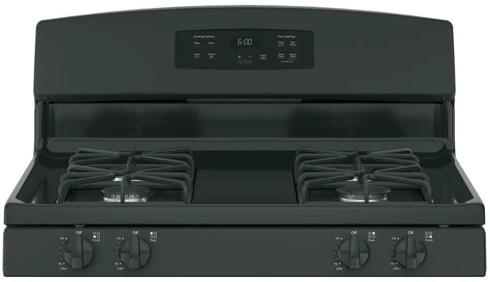JGBS60DEKBB GE 4.8 cu ft Gas Range - Black-6